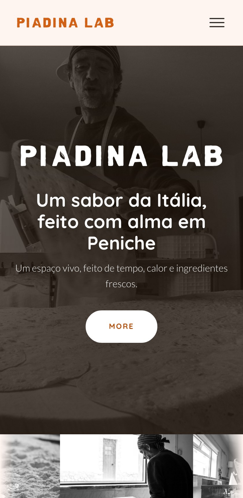 Anteprima del sito Piadina Lab
