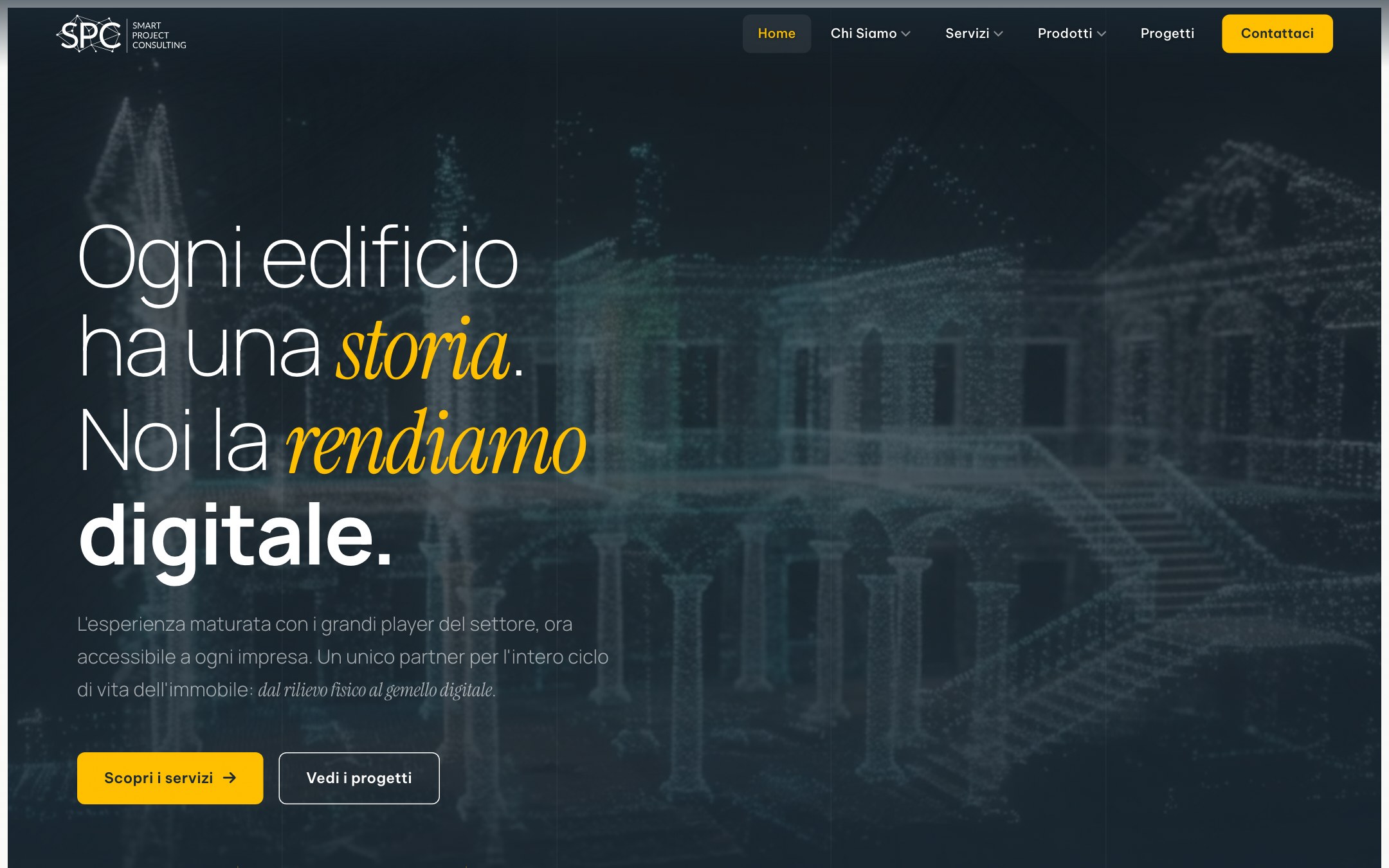 Anteprima del sito Smart Project Consulting